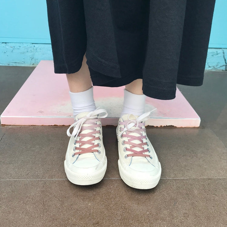 Students Retro Sports Board Shoes Ten Thousand Tears of Matching Color Canvas Shoes, Size:38(Beige)