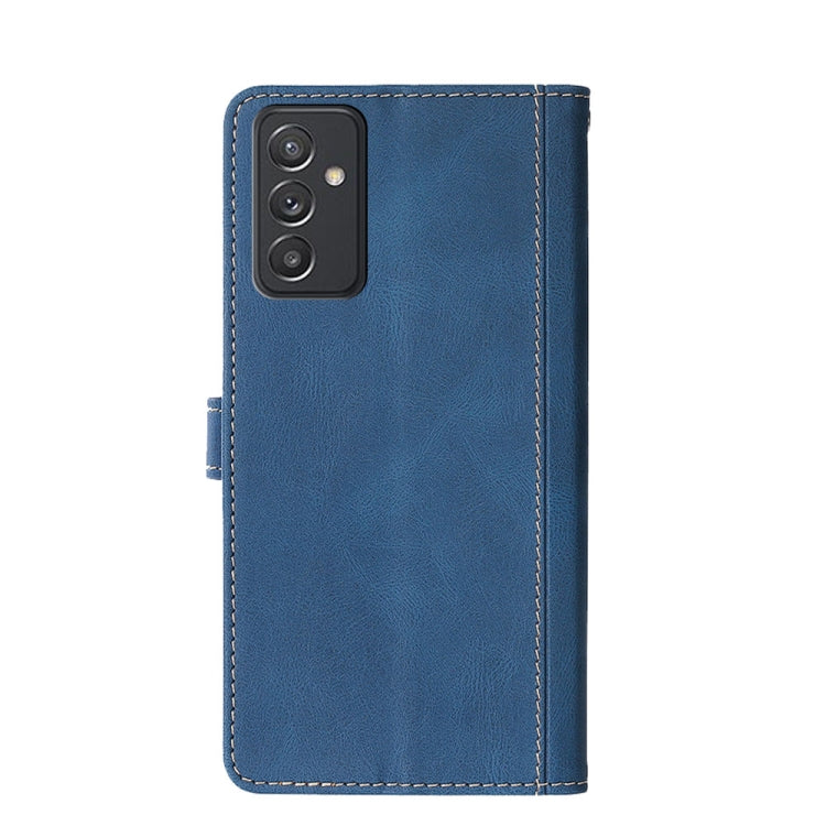 For Samsung Galaxy Quantum 2 Stitching Skin Feel Magnetic Buckle Horizontal Flip PU Leather Case with Holder & Card Slots & Wallet