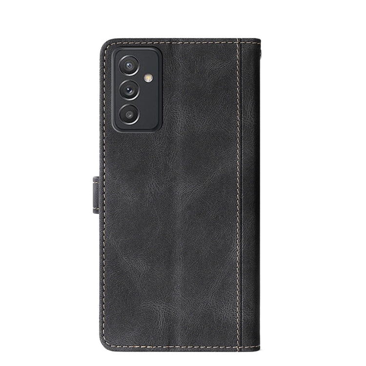 For Samsung Galaxy Quantum 2 Stitching Skin Feel Magnetic Buckle Horizontal Flip PU Leather Case with Holder & Card Slots & Wallet