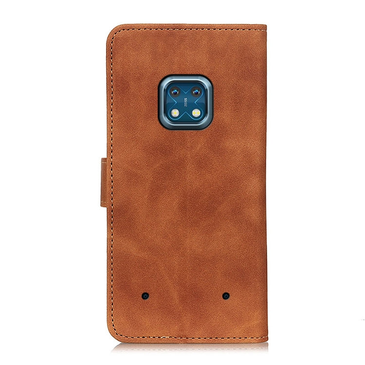 For Nokia XR20 5G KHAZNEH Retro Texture PU + TPU Horizontal Flip Leather Case with Holder & Card Slots & Wallet