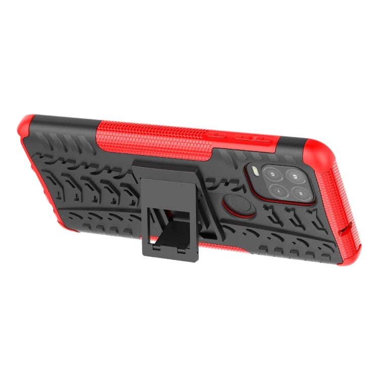 For Motorola Moto G Stylus 5G Tire Texture Shockproof TPU+PC Protective Case with Holder