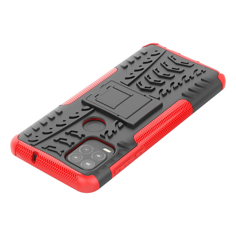 For Motorola Moto G Stylus 5G Tire Texture Shockproof TPU+PC Protective Case with Holder
