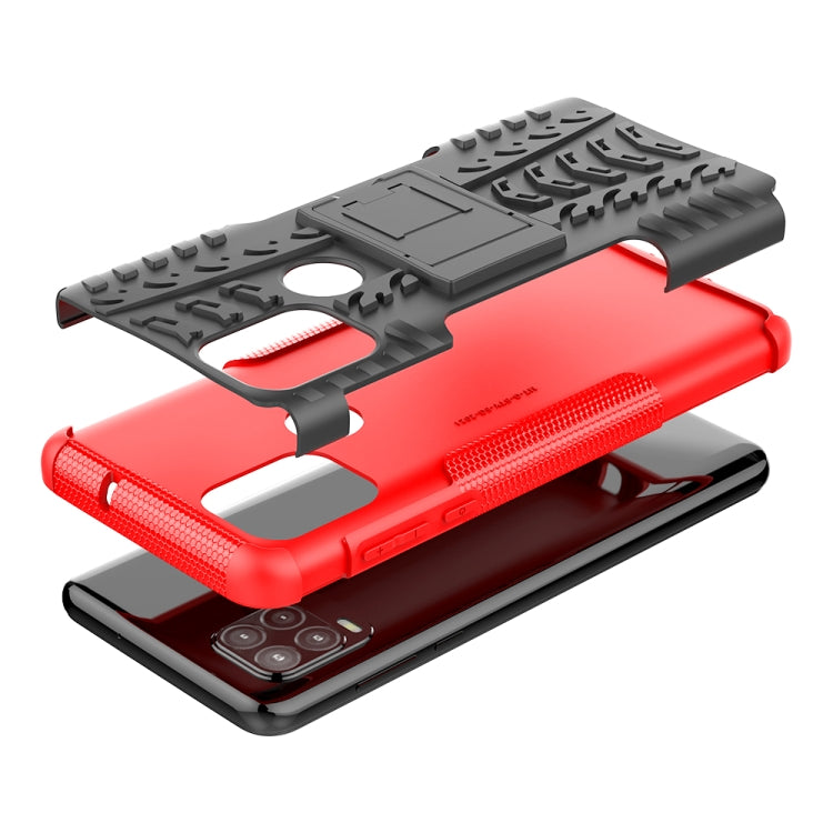 For Motorola Moto G Stylus 5G Tire Texture Shockproof TPU+PC Protective Case with Holder