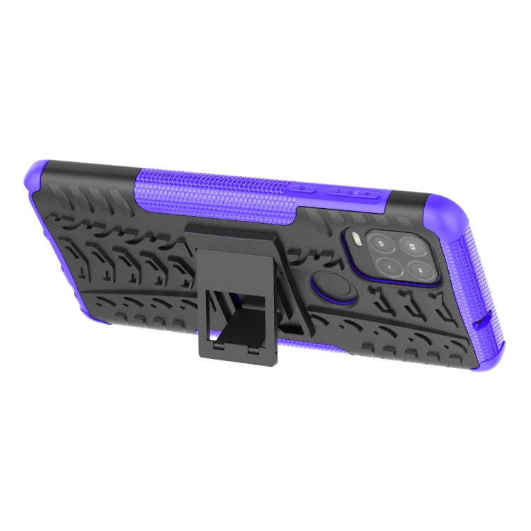 For Motorola Moto G Stylus 5G Tire Texture Shockproof TPU+PC Protective Case with Holder