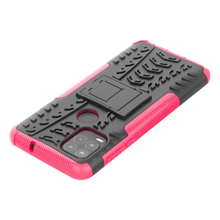 For Motorola Moto G Stylus 5G Tire Texture Shockproof TPU+PC Protective Case with Holder