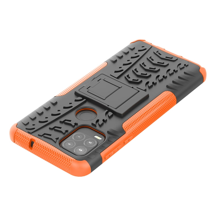 For Motorola Moto G Stylus 5G Tire Texture Shockproof TPU+PC Protective Case with Holder