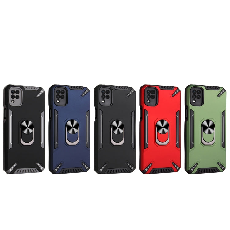For LG K42 PC + TPU Protective Case with 360 Degrees Rotatable Ring Holder