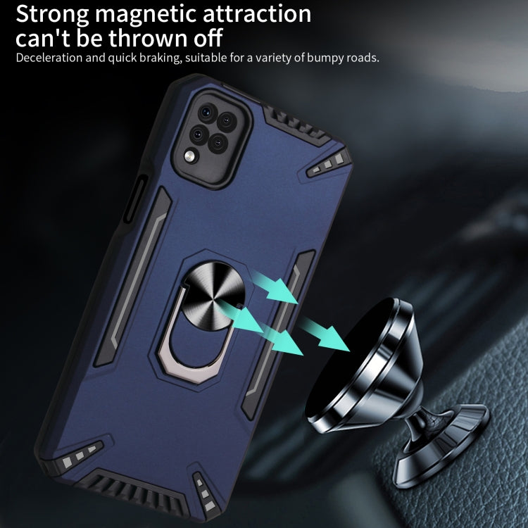 For LG K42 PC + TPU Protective Case with 360 Degrees Rotatable Ring Holder