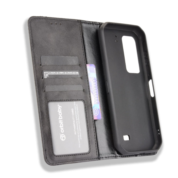 For Ulefone Armor 11 5G / Armor 11T 5G Magnetic Buckle Retro Crazy Horse Texture Horizontal Flip Leather Case with Holder & Card Slots & Photo Frame