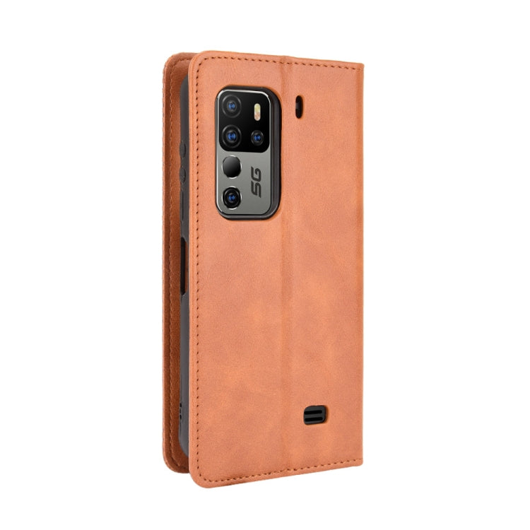 For Ulefone Armor 11 5G / Armor 11T 5G Magnetic Buckle Retro Crazy Horse Texture Horizontal Flip Leather Case with Holder & Card Slots & Photo Frame