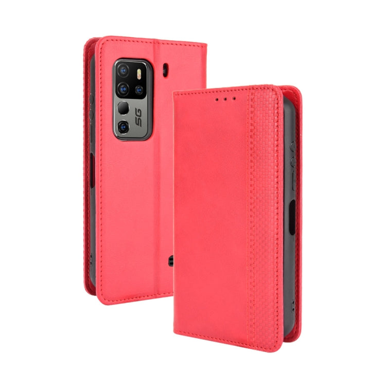 For Ulefone Armor 11 5G / Armor 11T 5G Magnetic Buckle Retro Crazy Horse Texture Horizontal Flip Leather Case with Holder & Card Slots & Photo Frame