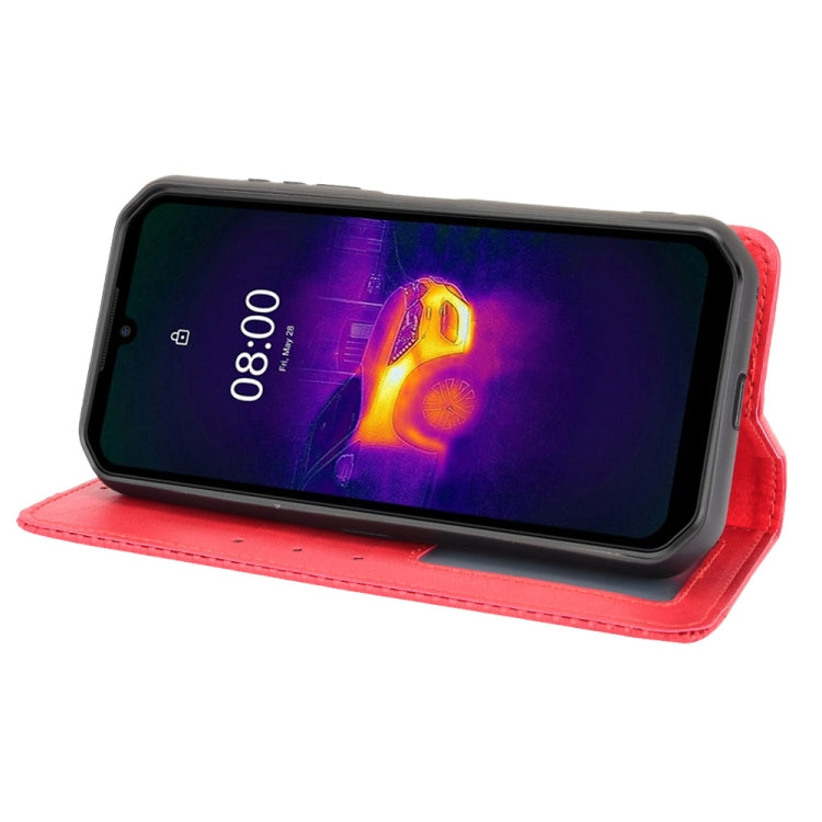 For Ulefone Armor 11 5G / Armor 11T 5G Magnetic Buckle Retro Crazy Horse Texture Horizontal Flip Leather Case with Holder & Card Slots & Photo Frame