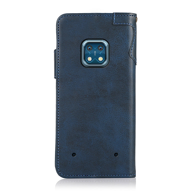 For Nokia XR20 5G KHAZNEH Dual-Splicing Cowhide Texture Horizontal Flip Leather Case with Holder & Card Slots & Wallet & Photo Frame & Lanyard