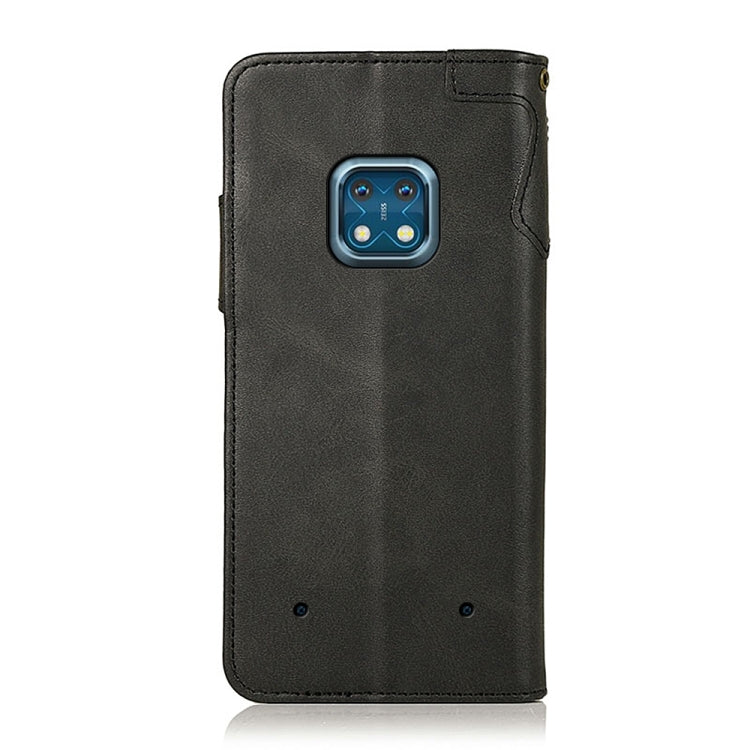 For Nokia XR20 5G KHAZNEH Dual-Splicing Cowhide Texture Horizontal Flip Leather Case with Holder & Card Slots & Wallet & Photo Frame & Lanyard