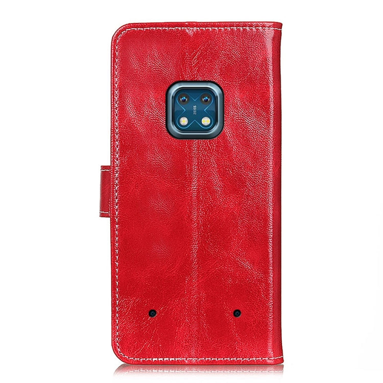 For Nokia XR20 5G Retro Crazy Horse Texture Horizontal Flip Leather Case with Holder & Card Slots & Photo Frame & Wallet