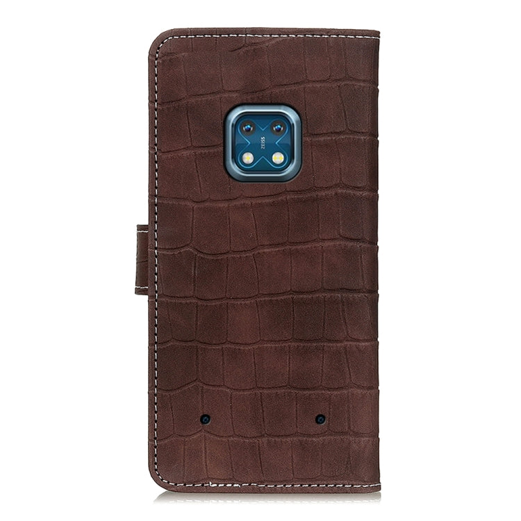 For Nokia XR20 5G Magnetic Crocodile Texture Horizontal Flip Leather Case with Holder & Card Slots & Wallet