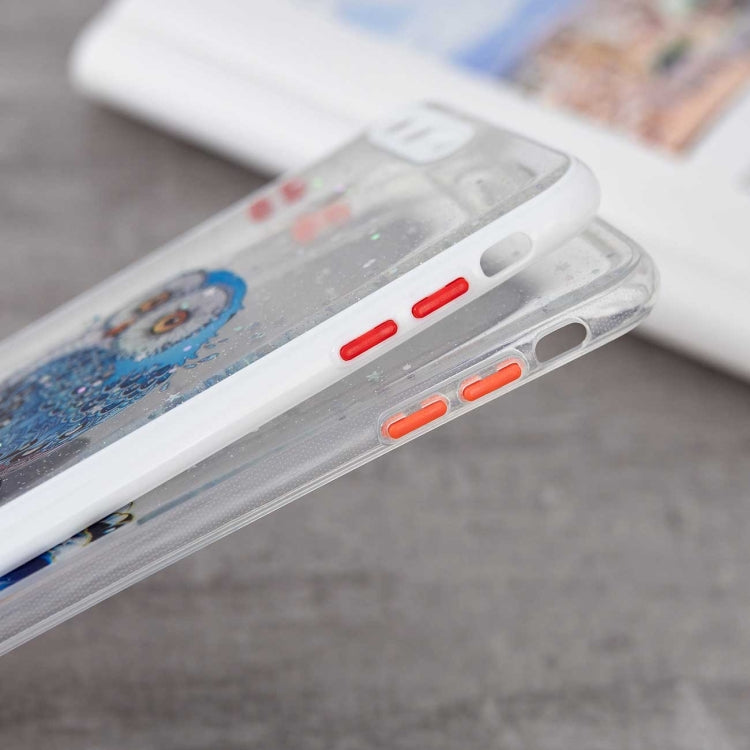 Colored Drawing Starry Sky Epoxy TPU Shockproof Case with Neck Lanyard For iPhone 8 Plus / 7 Plus