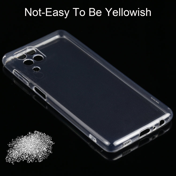 For Samsung Galaxy F22 0.75mm Ultra-thin Transparent TPU Soft Protective Case