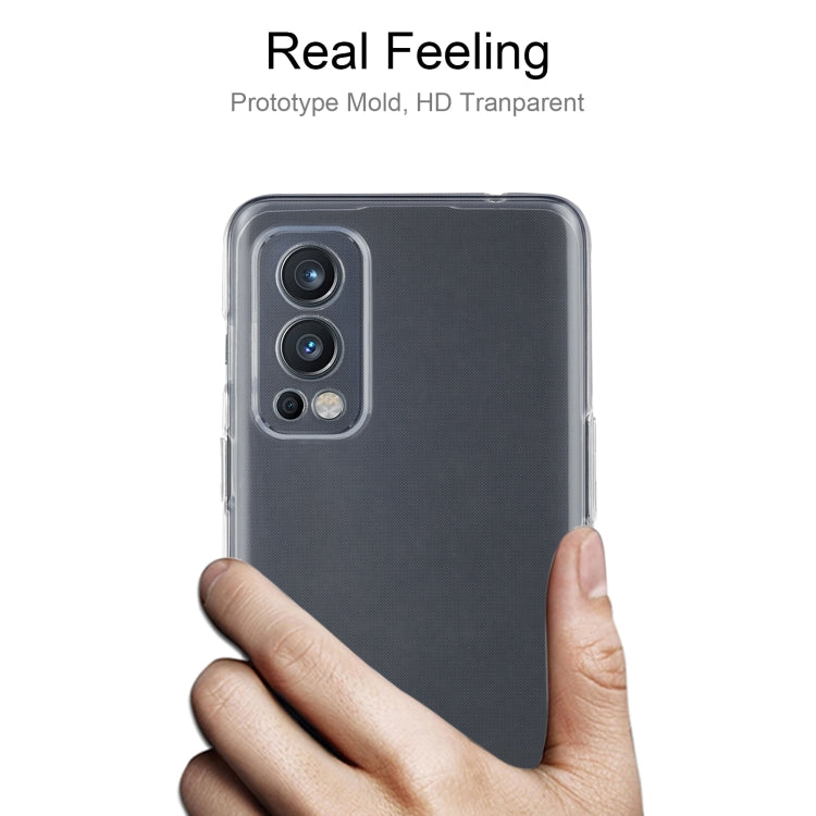 For OnePlus Nord 2 5G 0.75mm Ultra-thin Transparent TPU Soft Protective Case