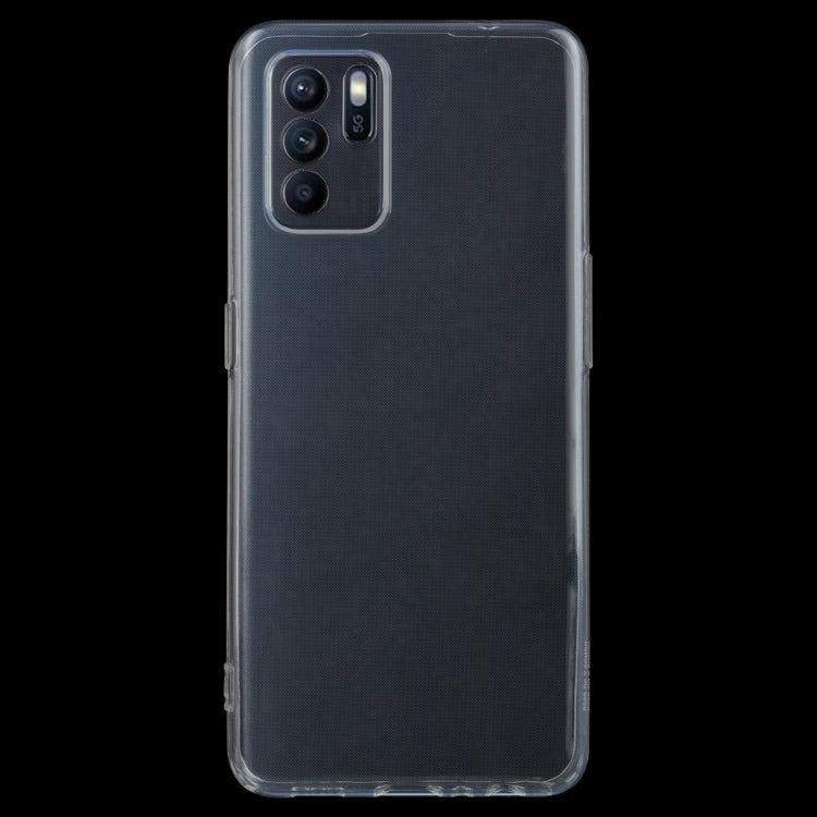 For OPPO Reno6 Z 0.75mm Ultra-thin Transparent TPU Soft Protective Case