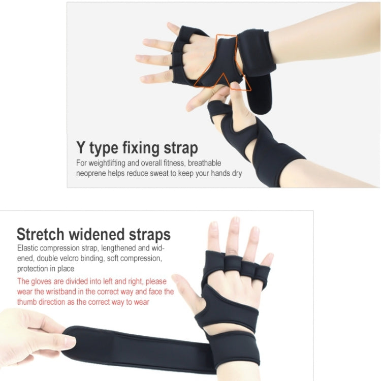 Sports Riding Gloves Silicone pull-up Exercise Gloves, Size:M