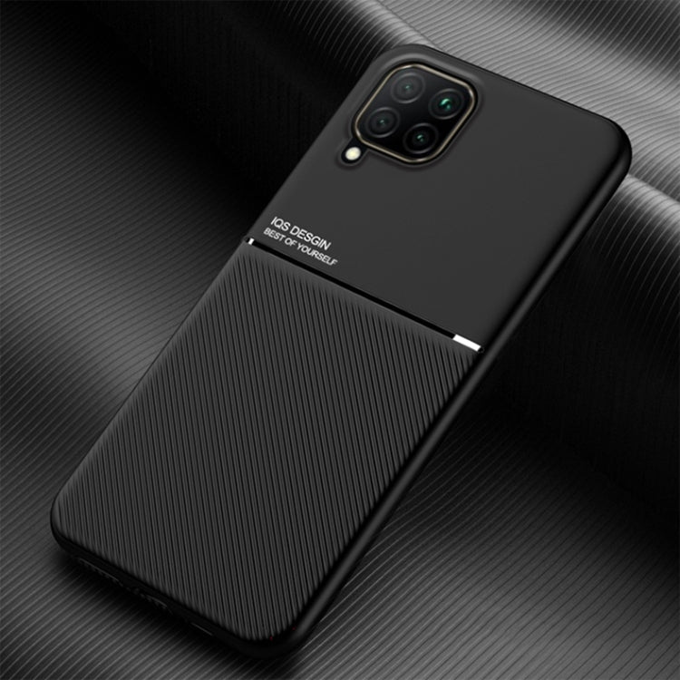 Classic Tilt Strip Grain Magnetic Shockproof PC + TPU Case For Samsung Galaxy A22 4G