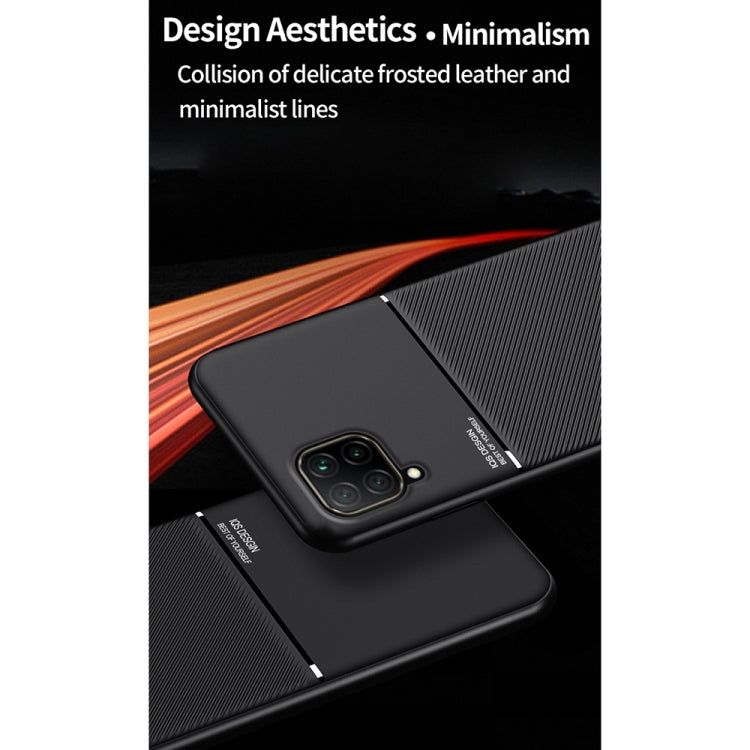 Classic Tilt Strip Grain Magnetic Shockproof PC + TPU Case For Samsung Galaxy A22 4G