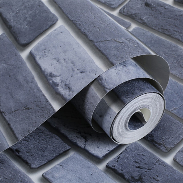 3D Three-dimensional Imitation Brick Retro Wallpaper, Size:0.53x10m