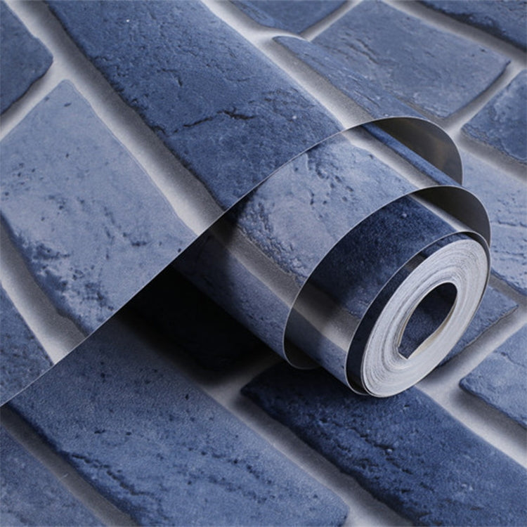 3D Three-dimensional Imitation Brick Retro Wallpaper, Size:0.53x10m