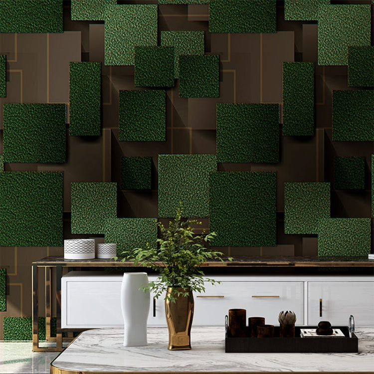 Bedroom Home Abstract Geometric 3D Television Background Wall Non-woven Wallpaper, Size:0.53x10m
