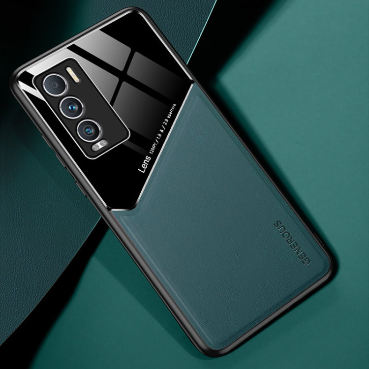 All-inclusive Leather + Organic Glass Protective Case with Metal Iron Sheet For OPPO Realme GT Explorer Master