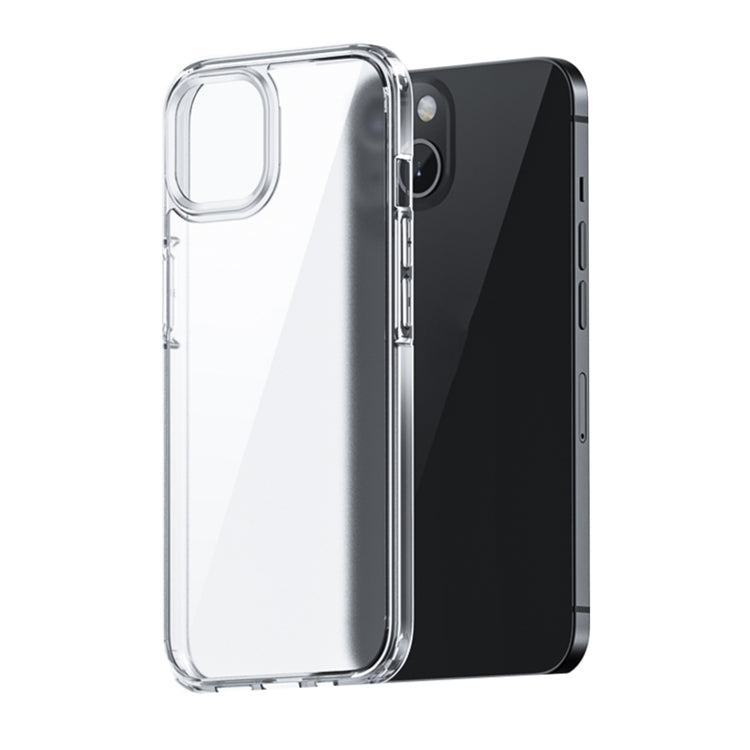For iPhone 13 mini wlons Ice-Crystal Matte PC+TPU Four-corner Airbag Shockproof Case
