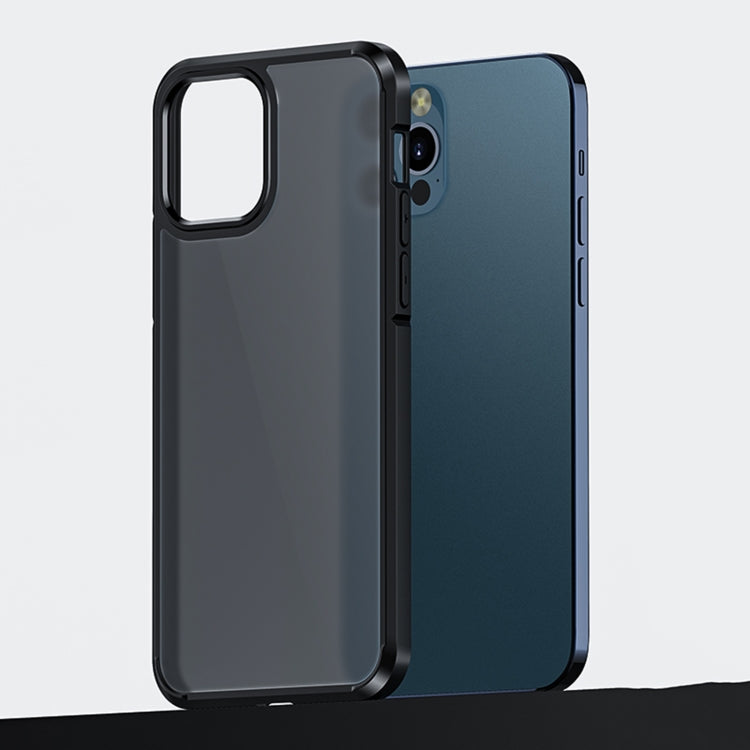 For iPhone 13 Pro wlons Ice-Crystal Matte PC+TPU Four-corner Airbag Shockproof Case
