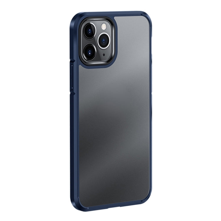 For iPhone 13 Pro Max wlons Ice-Crystal Matte PC+TPU Four-corner Airbag Shockproof Case