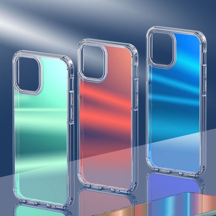 For iPhone 13 mini wlons Dazzle Colour TPU + PC Transparent Protective Case