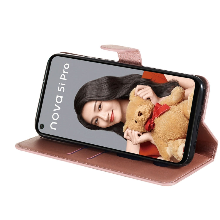 For Huawei nova 5i Pro/Mate 30 Lite Classic Calf Texture Horizontal Flip PU Leather Case, with Holder & Card Slots & Wallet