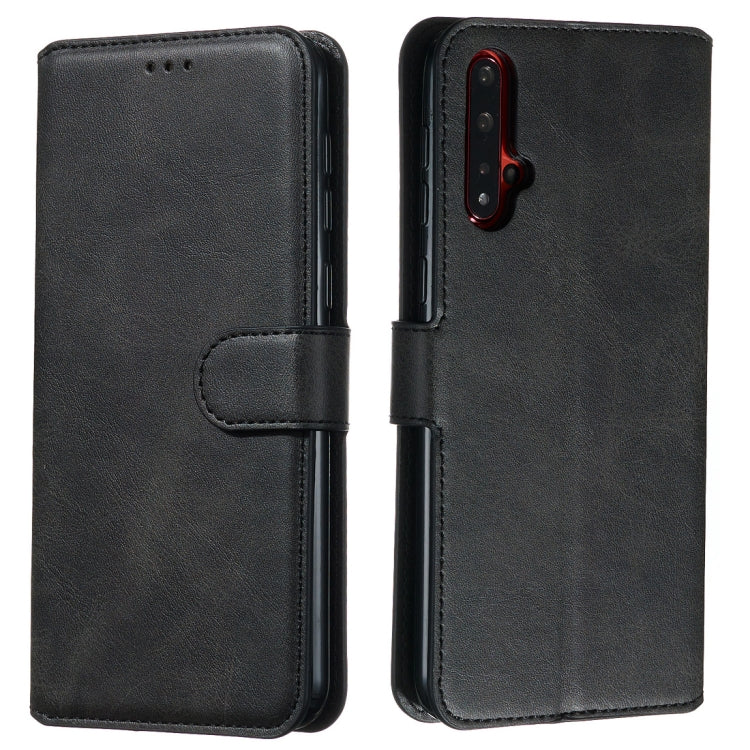 For Huawei nova 5 / nova 5 Pro Classic Calf Texture Horizontal Flip PU Leather Case, with Holder & Card Slots & Wallet