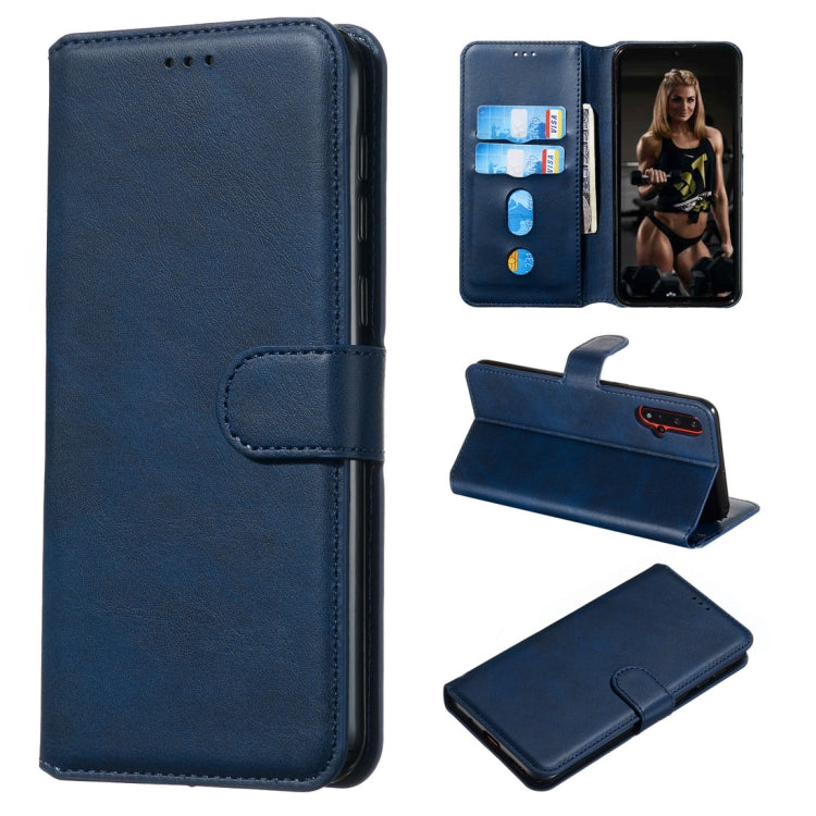 For Huawei nova 5 / nova 5 Pro Classic Calf Texture Horizontal Flip PU Leather Case, with Holder & Card Slots & Wallet