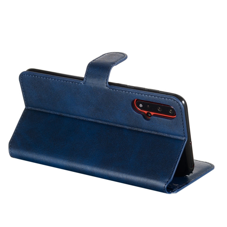For Huawei nova 5 / nova 5 Pro Classic Calf Texture Horizontal Flip PU Leather Case, with Holder & Card Slots & Wallet