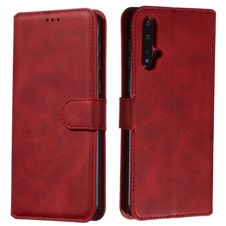 For Huawei nova 5 / nova 5 Pro Classic Calf Texture Horizontal Flip PU Leather Case, with Holder & Card Slots & Wallet
