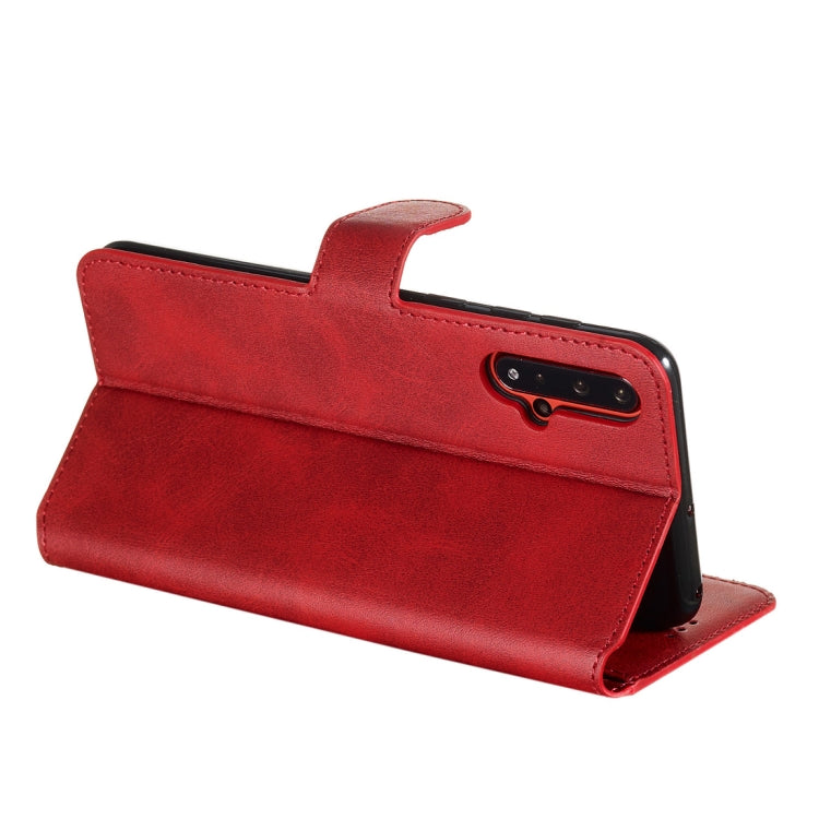 For Huawei nova 5 / nova 5 Pro Classic Calf Texture Horizontal Flip PU Leather Case, with Holder & Card Slots & Wallet