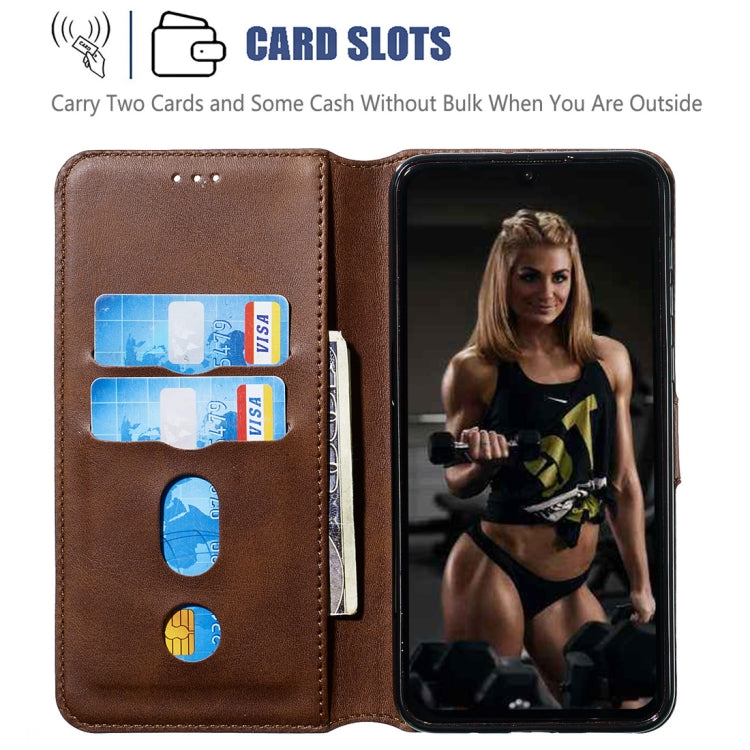 For Huawei nova 5 / nova 5 Pro Classic Calf Texture Horizontal Flip PU Leather Case, with Holder & Card Slots & Wallet
