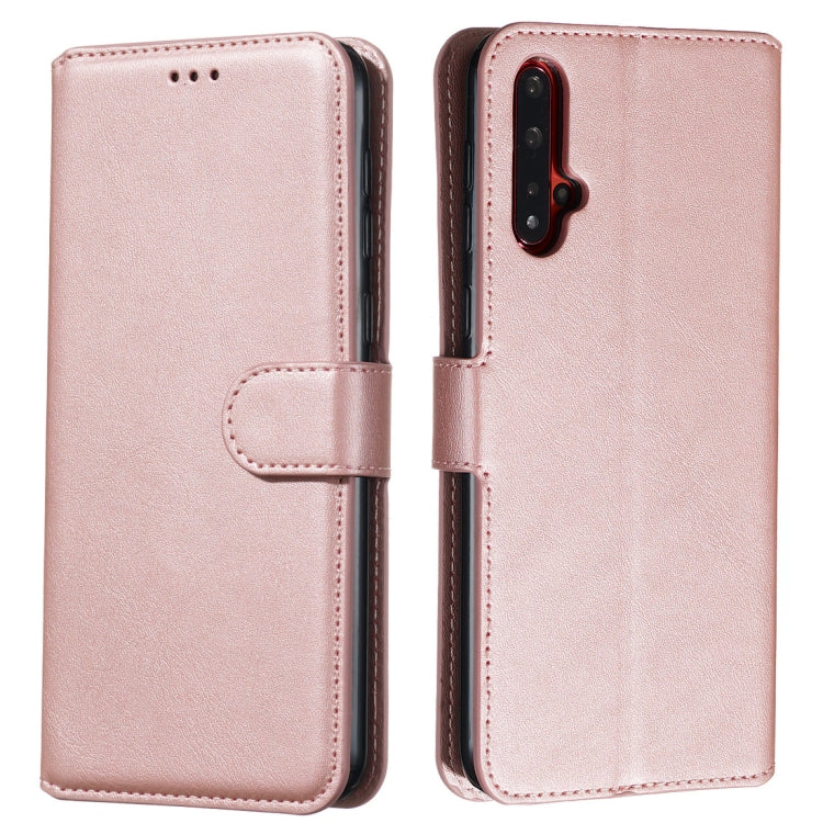 For Huawei nova 5 / nova 5 Pro Classic Calf Texture Horizontal Flip PU Leather Case, with Holder & Card Slots & Wallet