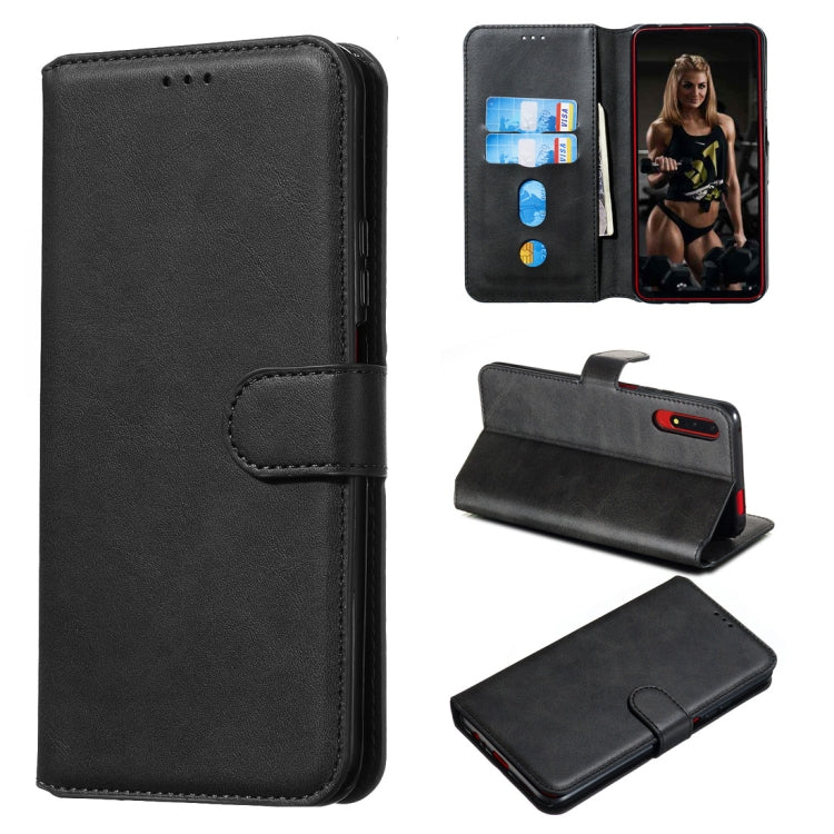 For Huawei Honor 9X / Honor 9X Pro Classic Calf Texture Horizontal Flip PU Leather Case, with Holder & Card Slots & Wallet