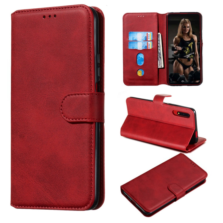 For Huawei Honor 9X / Honor 9X Pro Classic Calf Texture Horizontal Flip PU Leather Case, with Holder & Card Slots & Wallet
