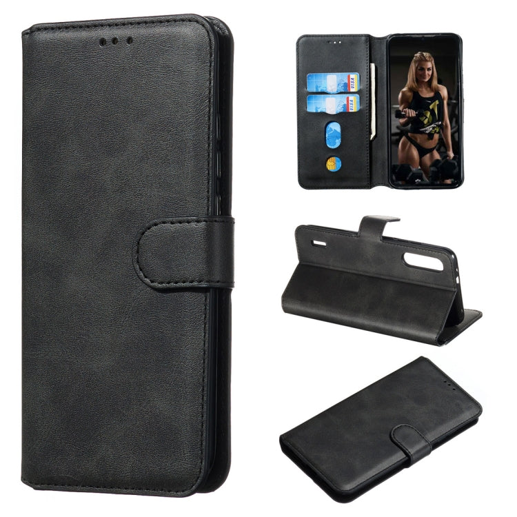 For Xiaomi Mi CC9e / Mi A3 Classic Calf Texture Horizontal Flip PU Leather Case, with Holder & Card Slots & Wallet