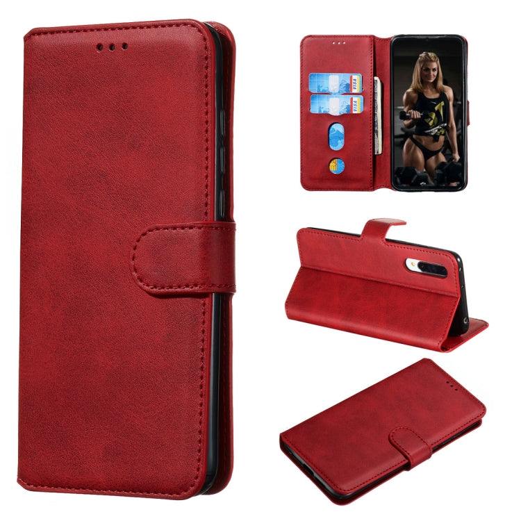 For Xiaomi Mi CC9 / Mi A3 Lite Classic Calf Texture Horizontal Flip PU Leather Case, with Holder & Card Slots & Wallet
