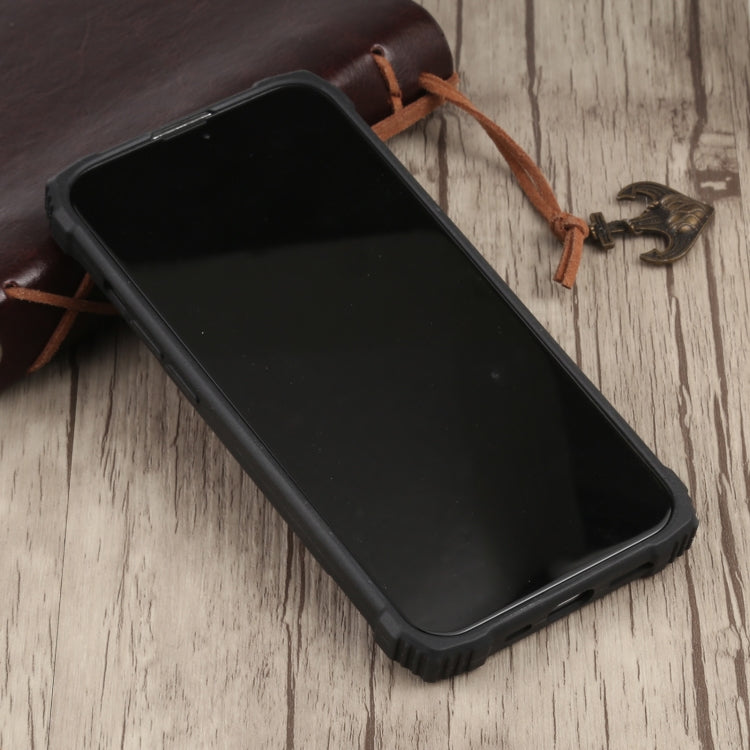 For iPhone 13 Pro Fierce Warrior Series Armor All-inclusive Shockproof Aluminum Alloy + TPU Protective Case with Ring Holder