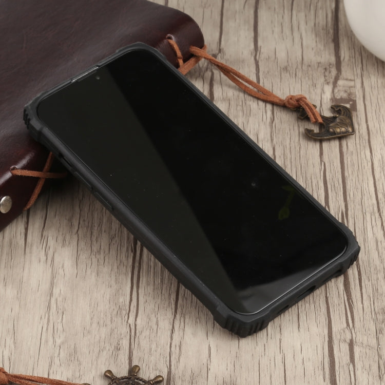 For iPhone 13 Pro Max Fierce Warrior Series Armor All-inclusive Shockproof Aluminum Alloy + TPU Protective Case with Ring Holder