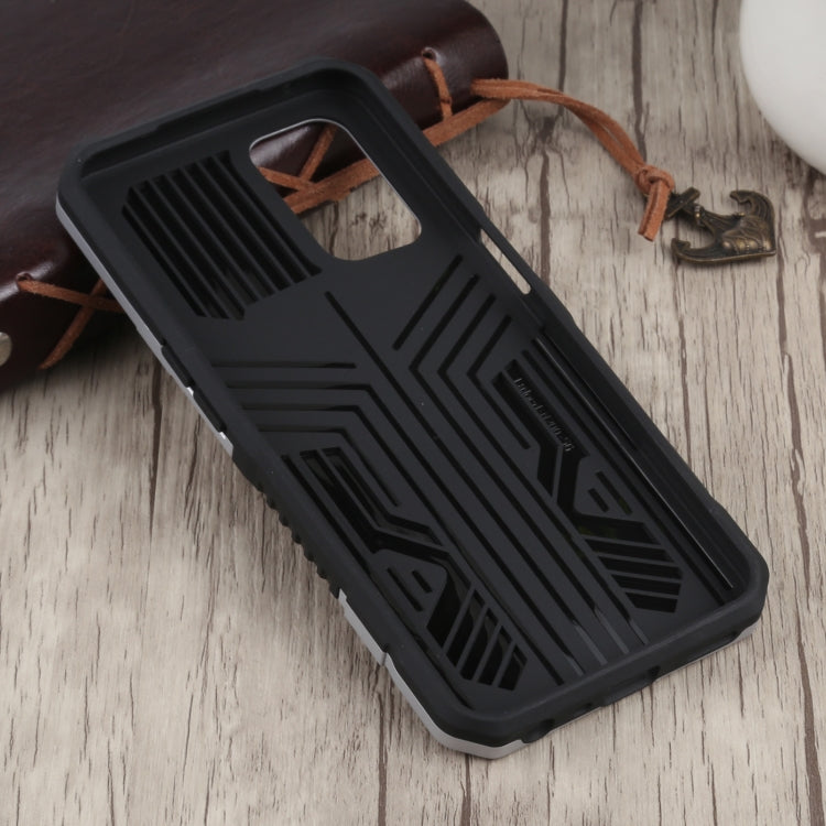 For OnePlus Nord N200 5G Vanguard Warrior All Inclusive Double-color Shockproof TPU + PC Protective Case with Holder